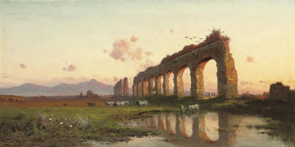 Ruins on the Roman Campagna